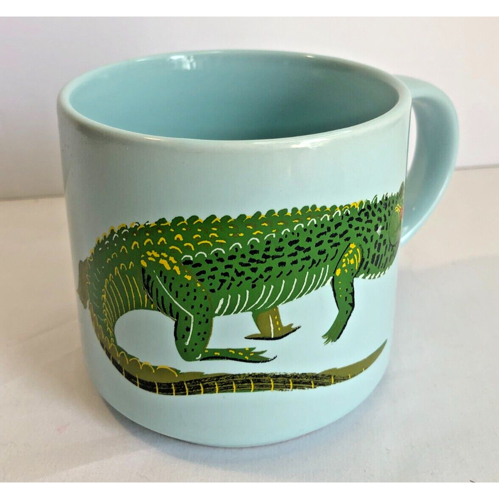Later Gator Alligator Coffee Mug Cup Blue 12 Oz Room Essentials Target Stoneware - Picture 2 of 4